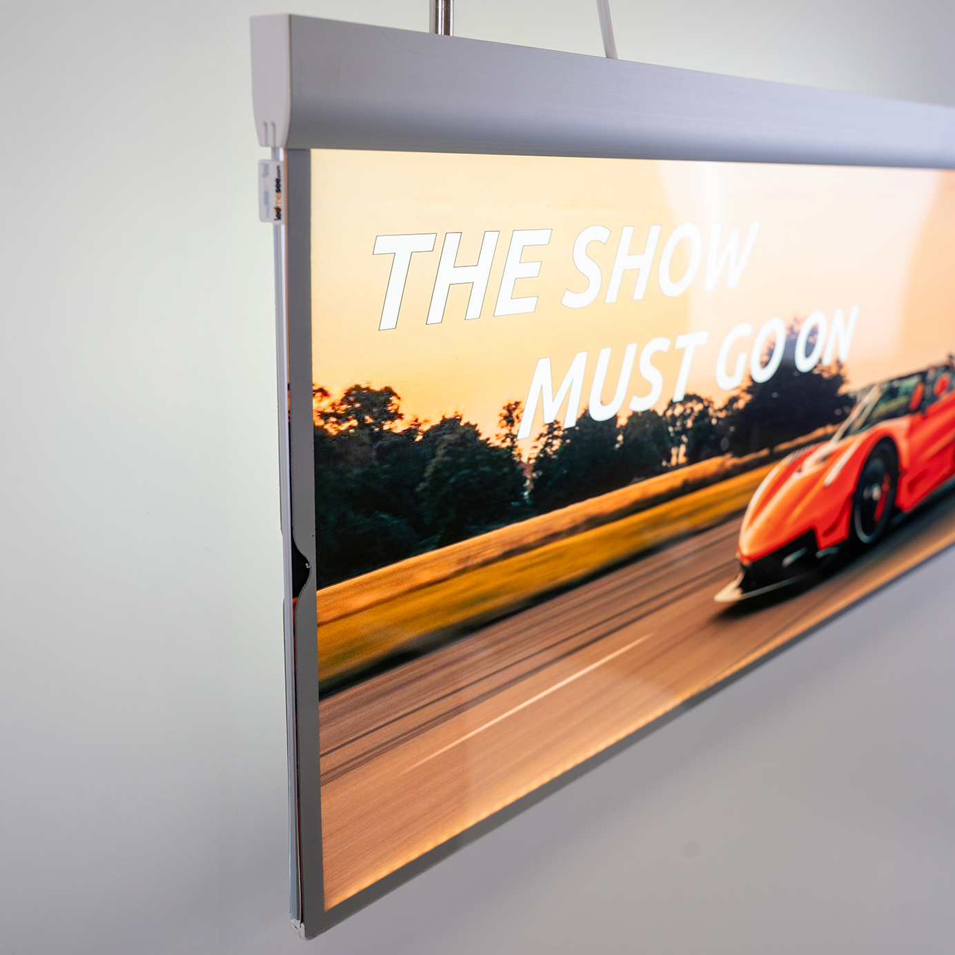 Ultra thin lightbox - horyzontalna - ledmesee | dwustronna