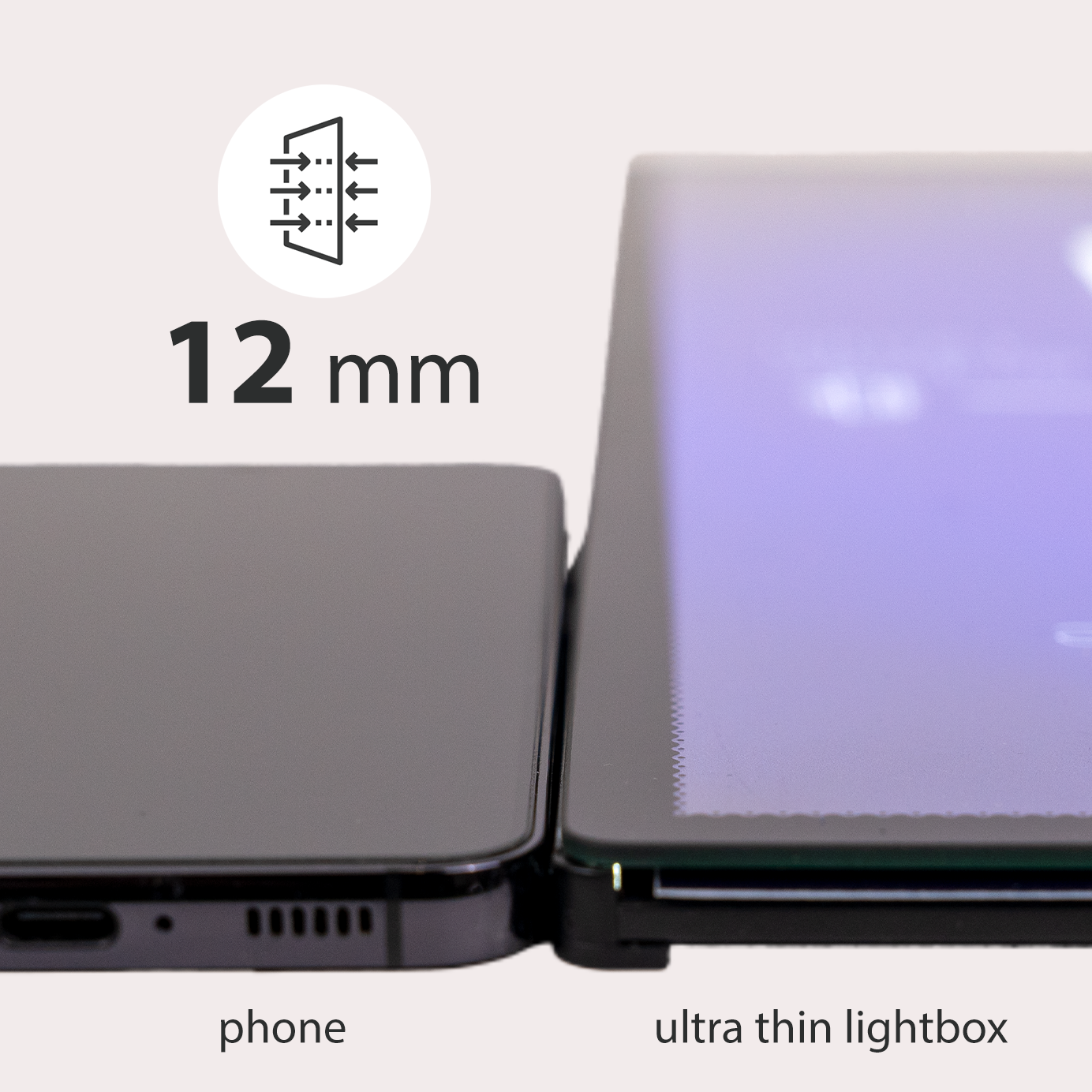 Ultra Thin Lightbox – ledmesee | jednostronna